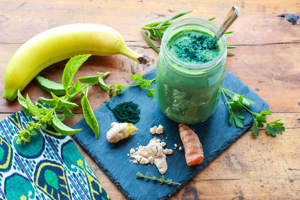 Pea-Powered Super Green Smoothie