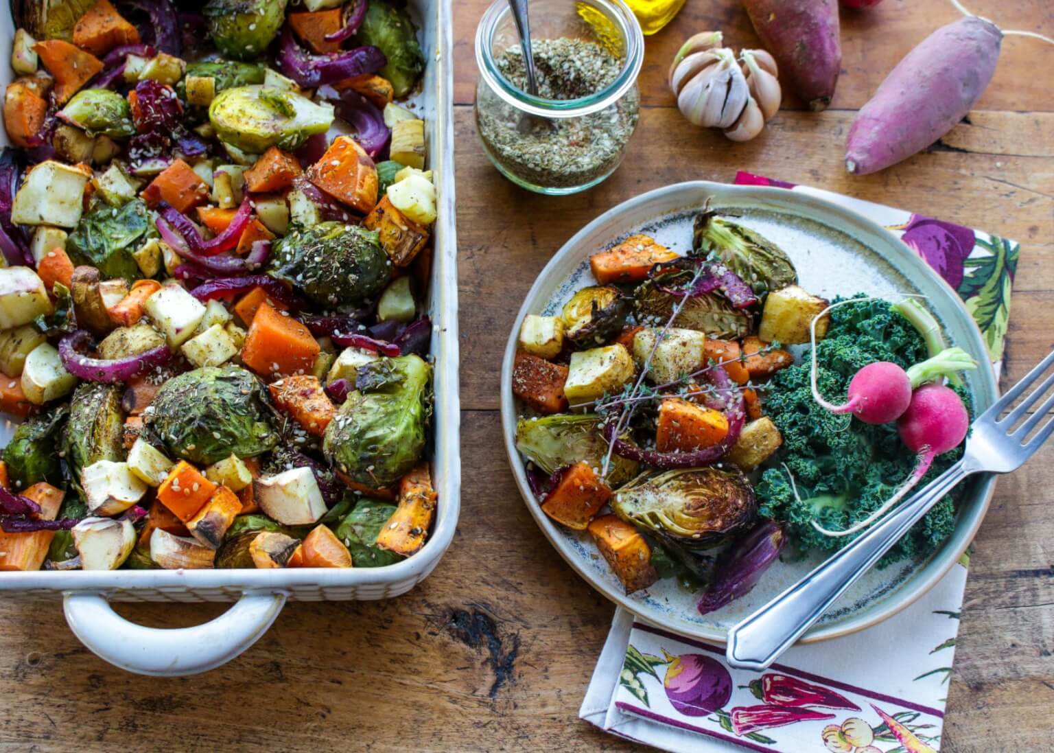 Roasted Winter Vegetables with Za’atar