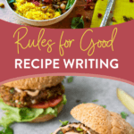 how to write a recipe in essay form