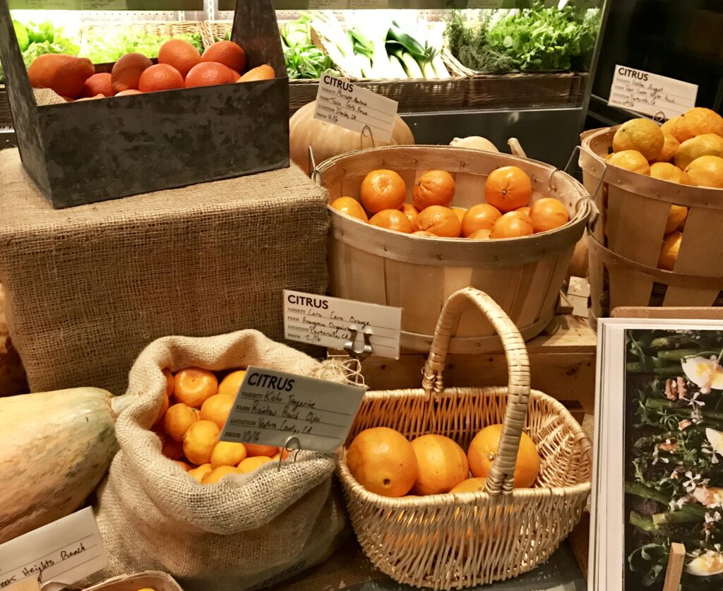 citrus at market