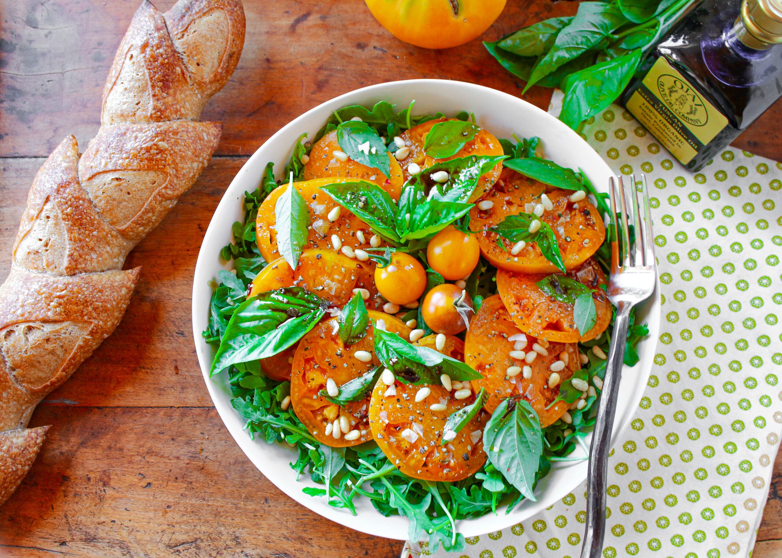 Arugula Salad with Tomatoes – Sharon Palmer, The Plant Powered Dietitian
