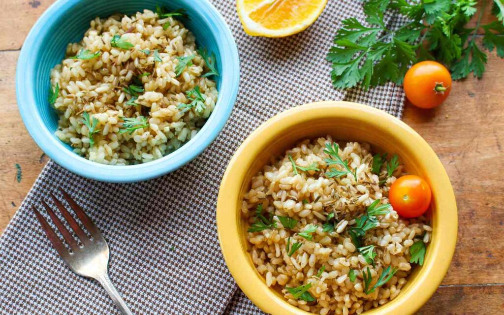 Easy Brown Rice with Cumin