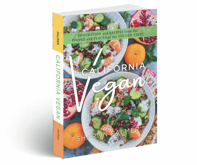 California Vegan 3d Book Image By Sharon Palmer