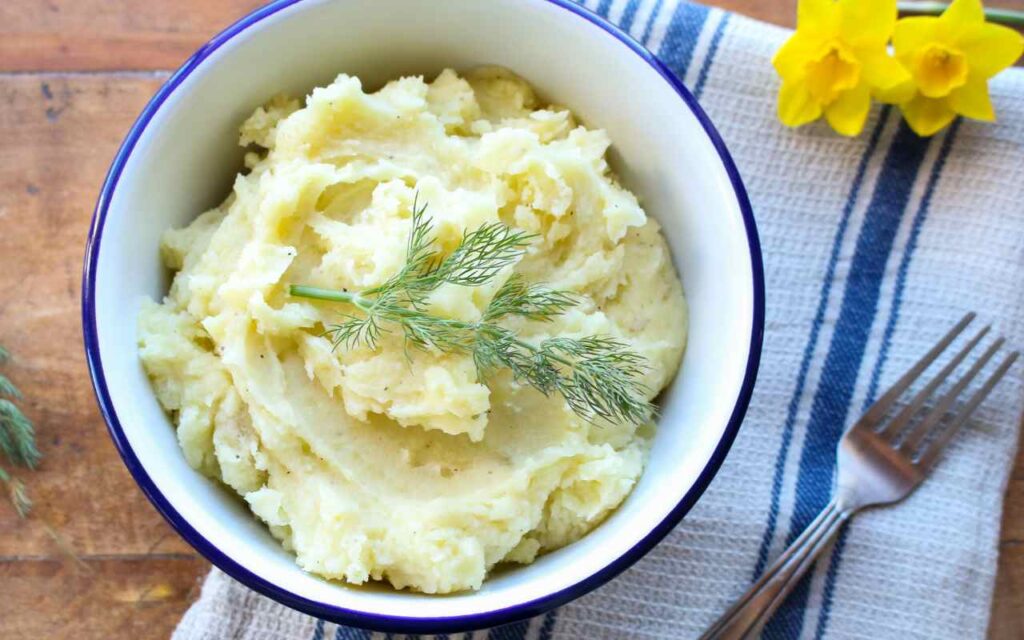 Immediate Pot Vegan Mashed Potatoes