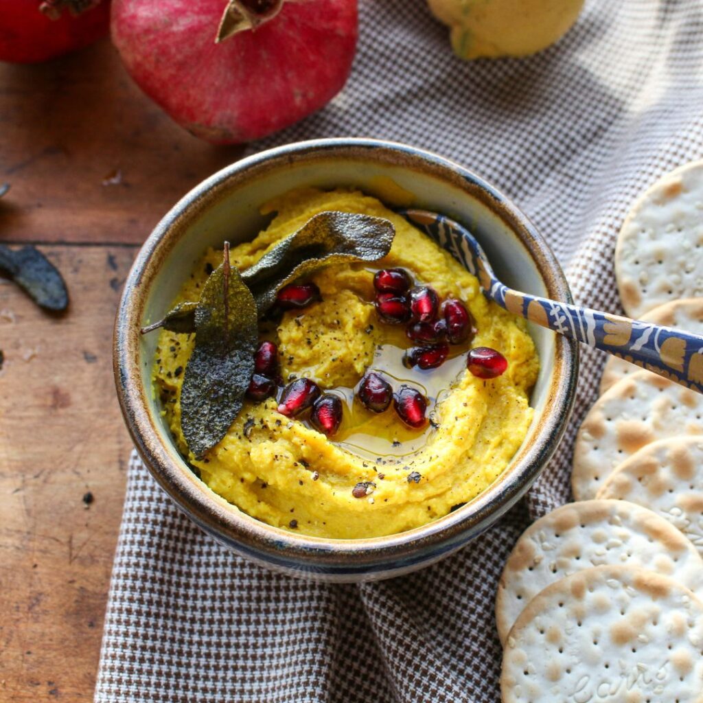 Roasted Butternut Squash Hummus with Sage - Sharon Palmer, The Plant ...