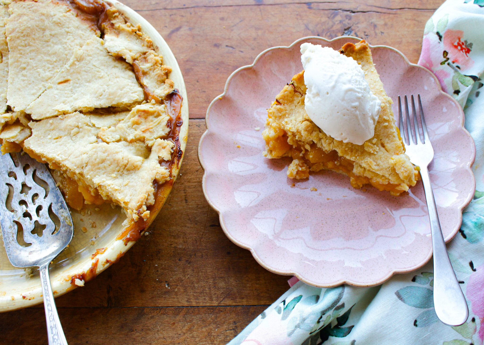 Classic Fresh Peach Pie