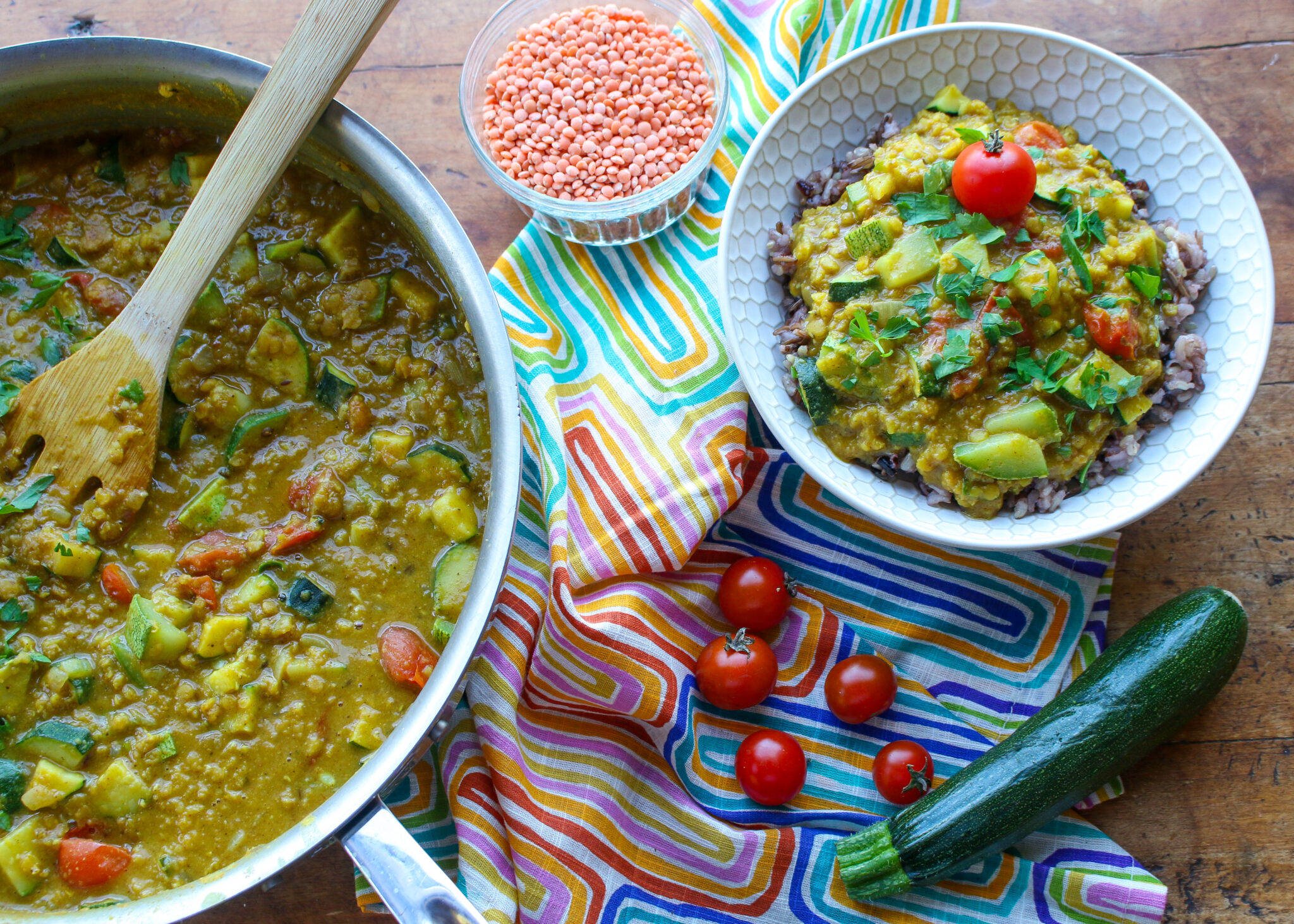 Zucchini Lentil Curry – Sharon Palmer, The Plant Powered Dietitian